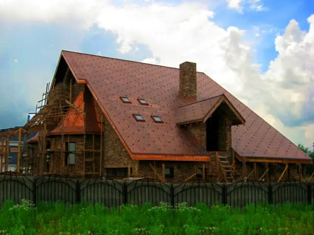 Кровля медная