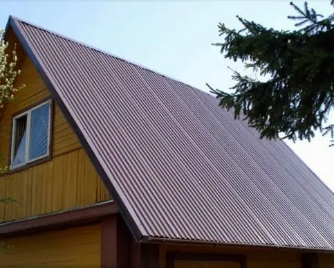 крыша на даче